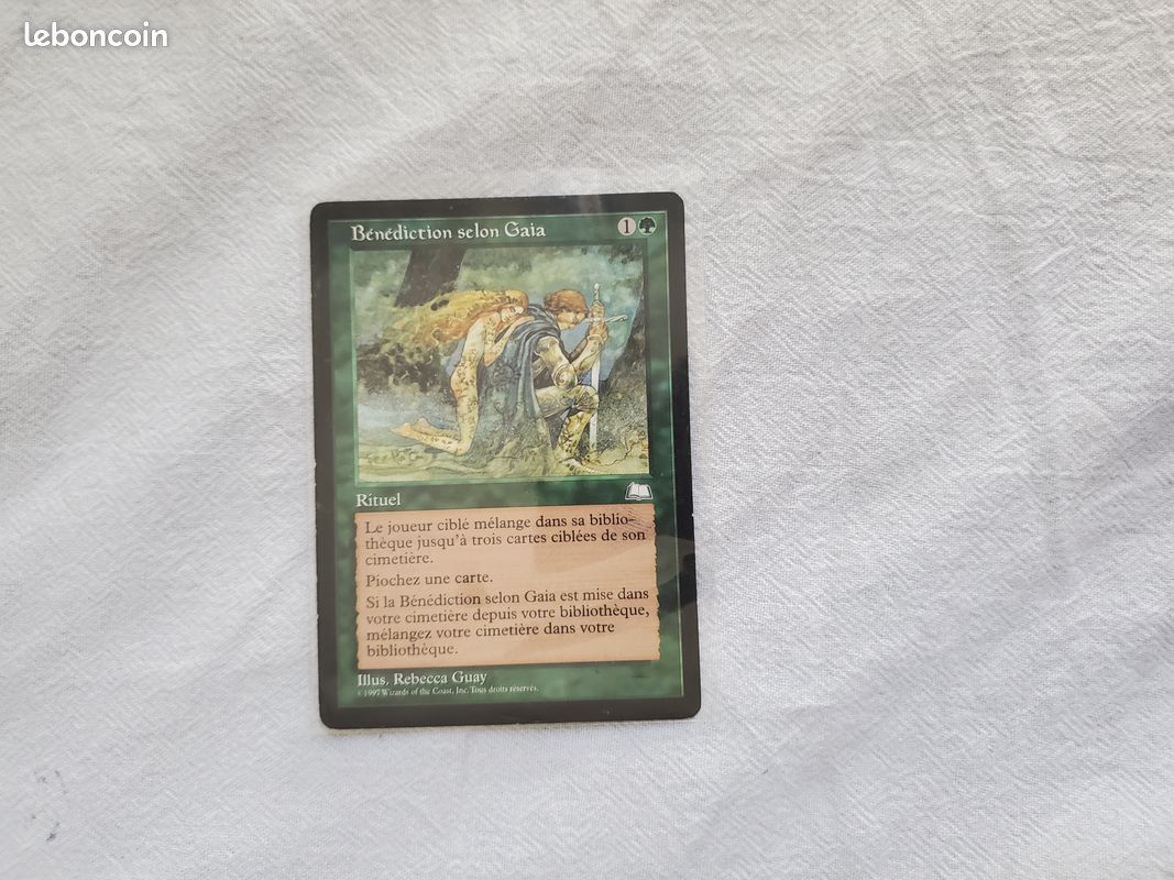 Carte Magic MTG Benediction selon Gaia (image 1)