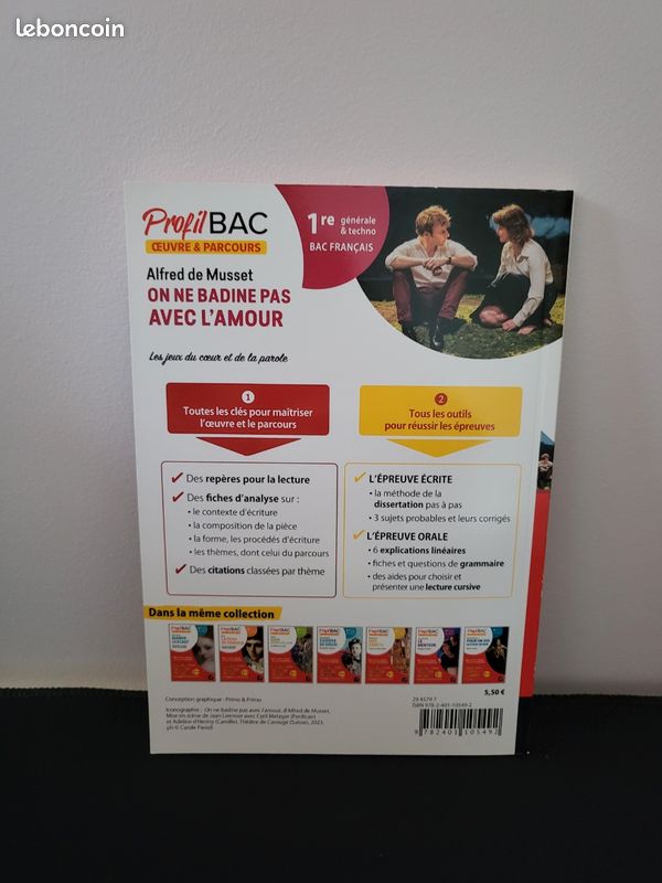 Profil bac on ne badine pas avec l'amour (image 2)