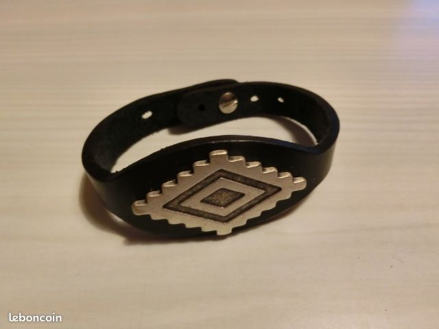 Bracelet cuir homme (image 1)