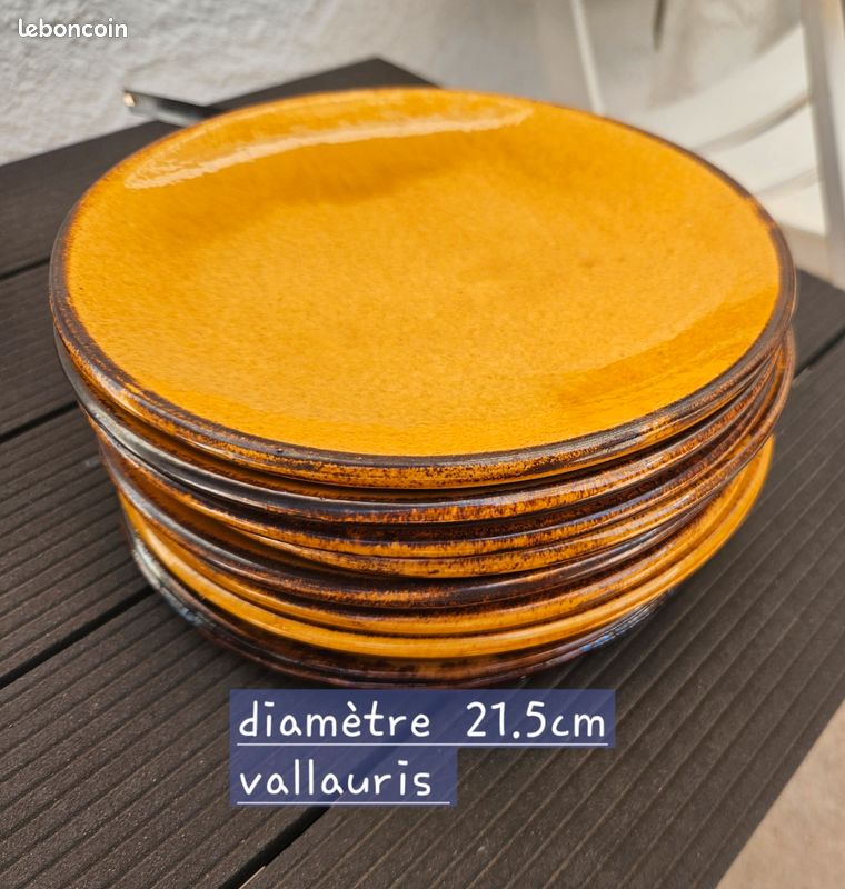 6 assiettes vallauris (image 4)
