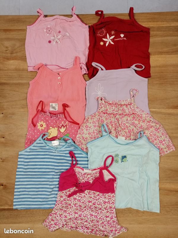 Lot Vêtements bébé Fille 2 ans Eté (image 3)
