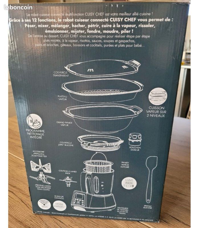 Robot de cuisine Cuisy chef (image 7)