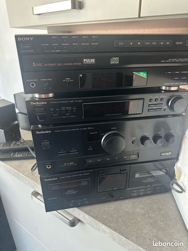 Ensemble Sony et technics (image 1)