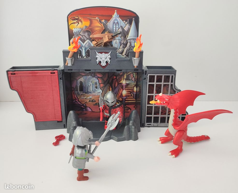 Playmobil Chevaliers - Set 5420 - Coffre Chevaliers dragons (image 4)