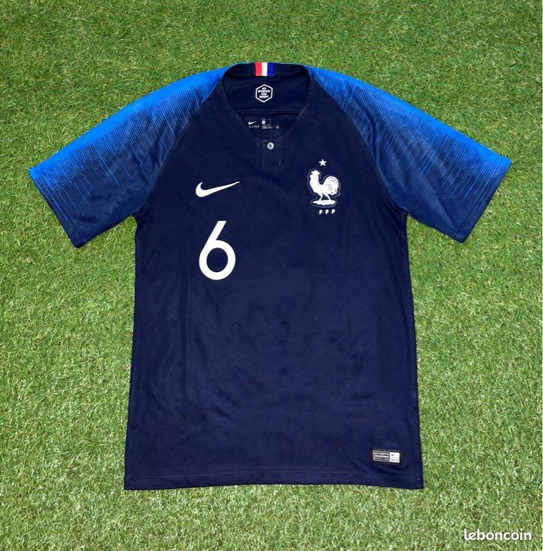 Maillot Équipe de France floqué Pogba (2018) Vêtements