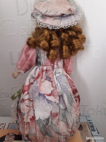 Poupée Ancienne 42 Cm – Tête, Mains Et Pieds En Porcelaine, Fille