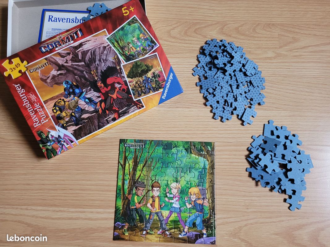 Jeu jouet puzzle Gormiti Ravensburger (image 1)