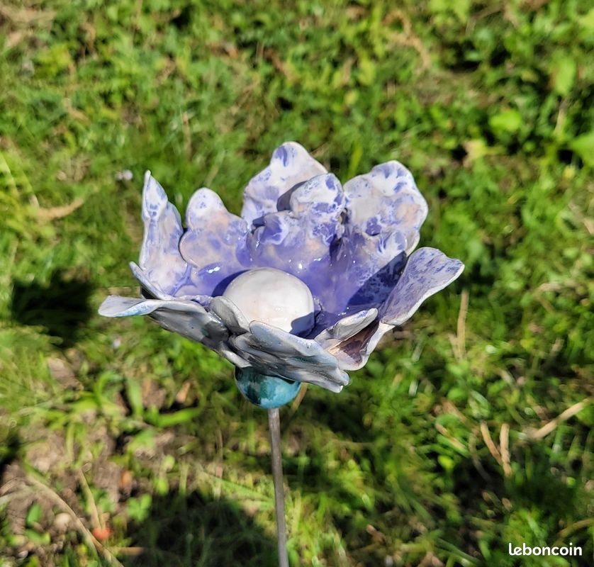 Fleur céramique n ° 309 (image 6)