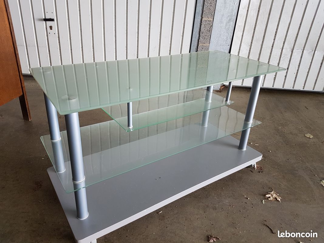 Table télé en verre (image 2)