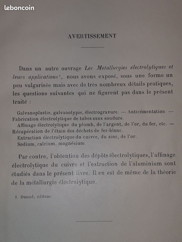 A. Levavasseur - L'Eletrochimie et L'Electronique T1 - 1939 (image 3)