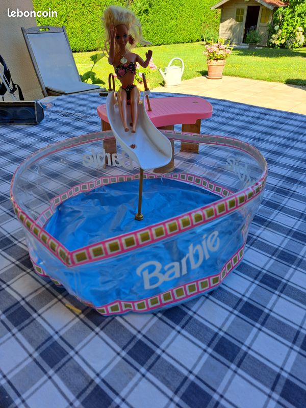 1 ⚜️ Ancienne Piscine Barbie Vintage Mattel Année 1974