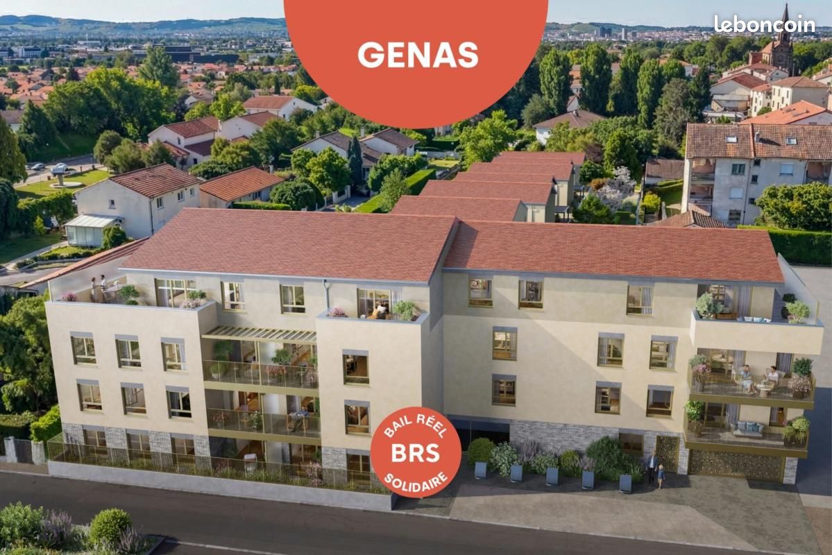 Appartement 3 pièces 63 m² · à Genas · 63 m² · 215 260 €