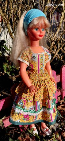 Poupée Betsie Bella Avec Tête De Cathie - Vintage Avec Défauts