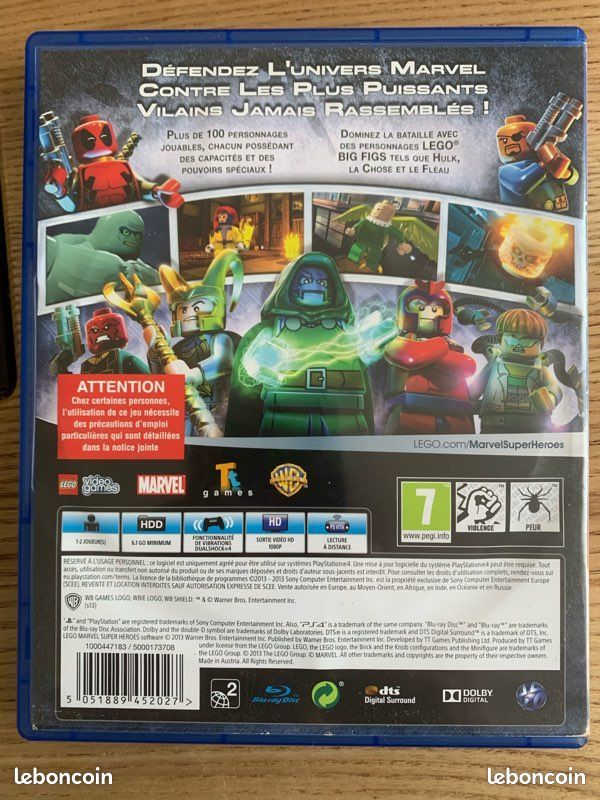 Lego Marvel Super Heroes PS4 (image 2)