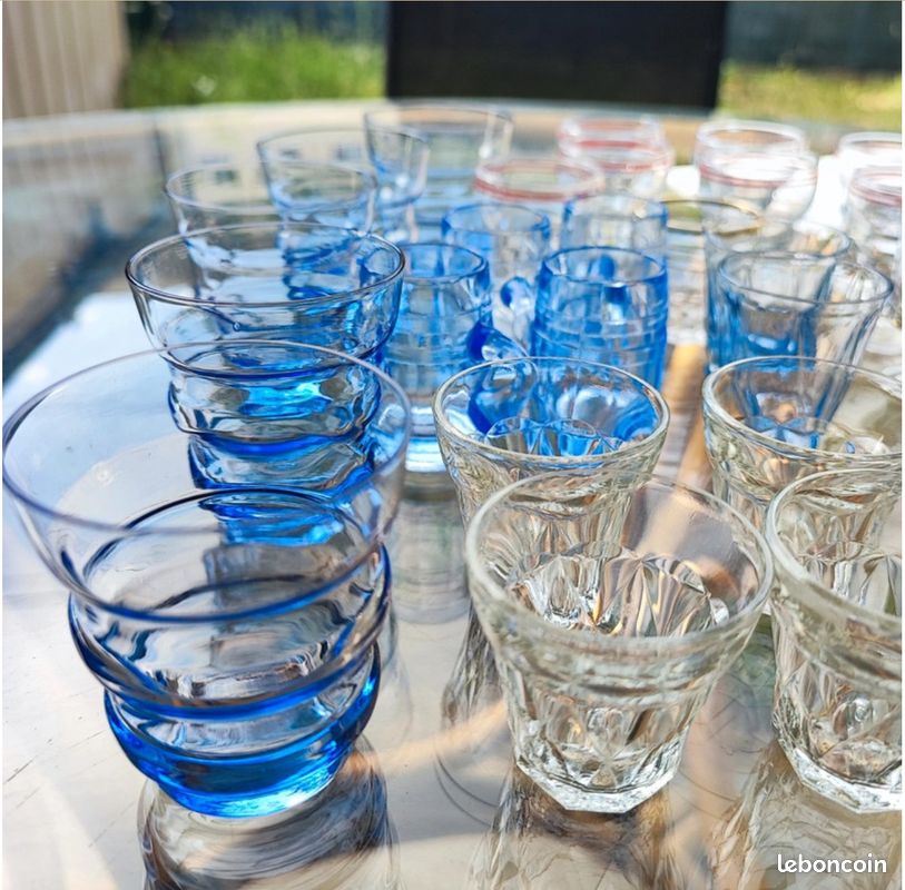 Lot de petits verres à digestif shoot verres à liqueur (image 3)