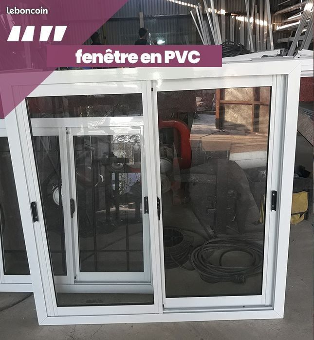 Cadre de Fenêtre vitree avec vitrage ⁠⁠​⁫⁫⁪⁯⁮⁬⁠​⁯⁭⁬⁬ (image 2)