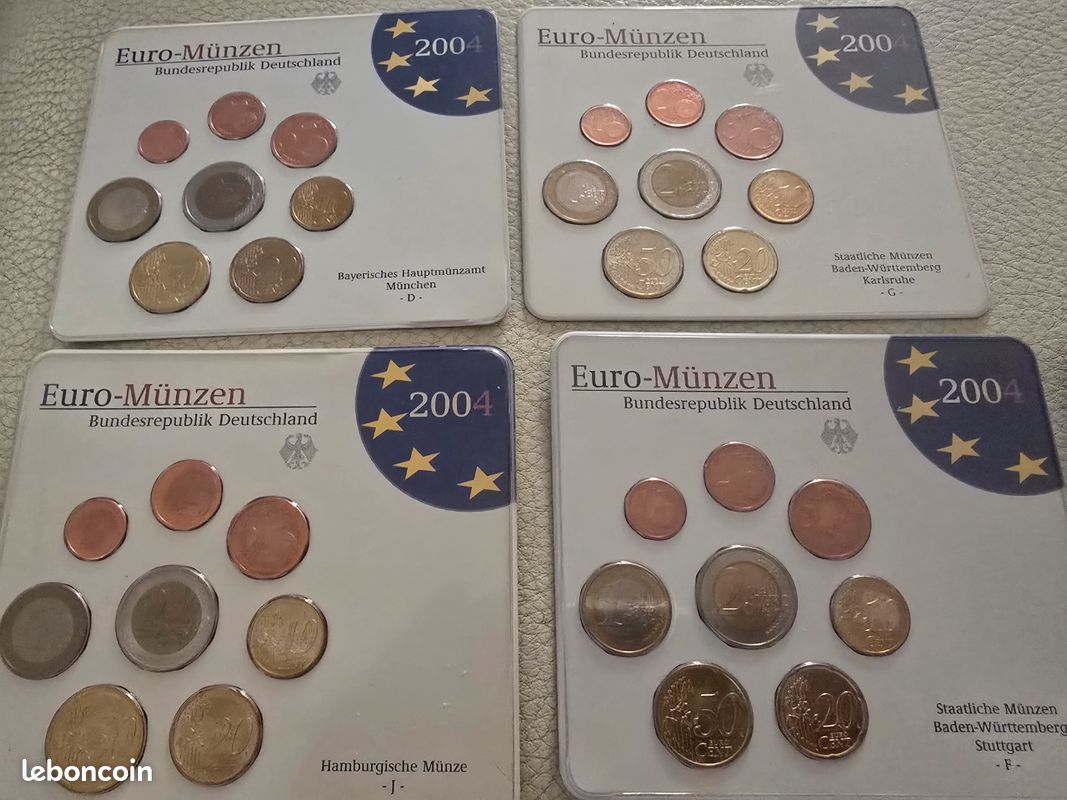 Allemagne série complète 2004 BU (image 1)