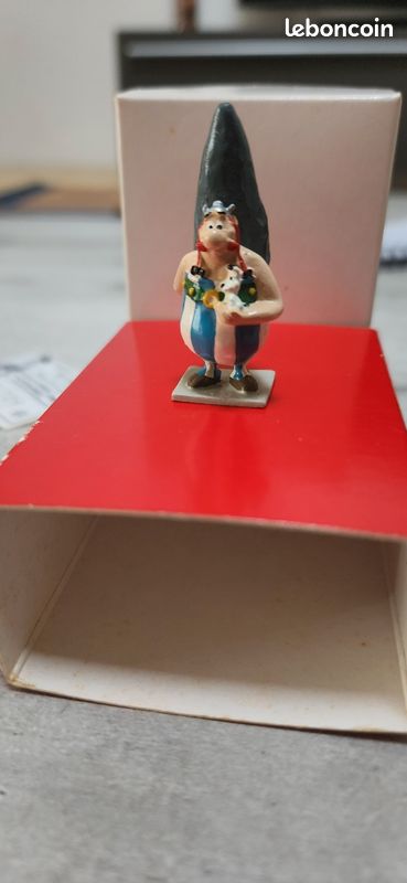 Figurine Pixi Obelix Et Idefix 1994 - Neuve Sous Emballage - Métal