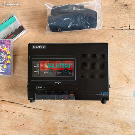 ② Sony TC-252W – Magnétophone à bandes vintage + HP Sony - 70s - Enregistreurs audio