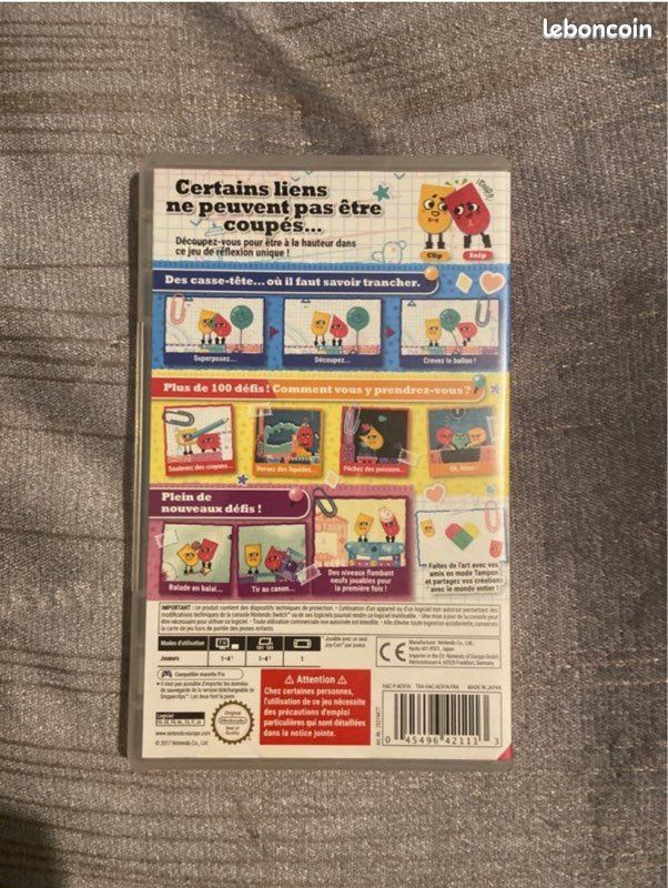 Snipperclips Plus Nintendo Switch (image 3)