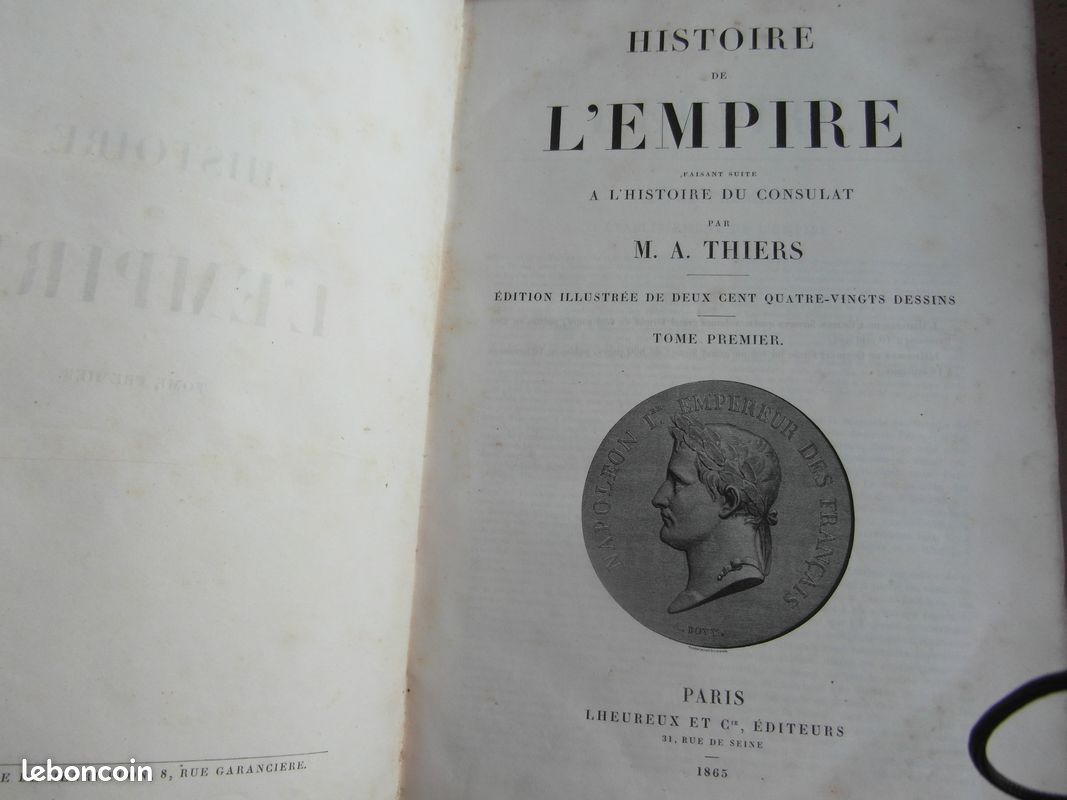 Histoire de l'Empire par A Thiers (image 5)