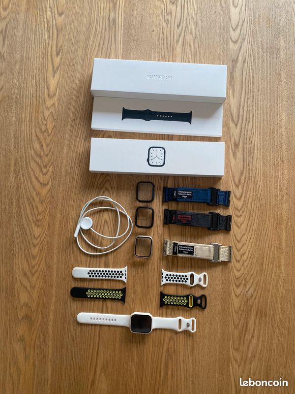 Apple Watch serie7 + accessoires (image 1)
