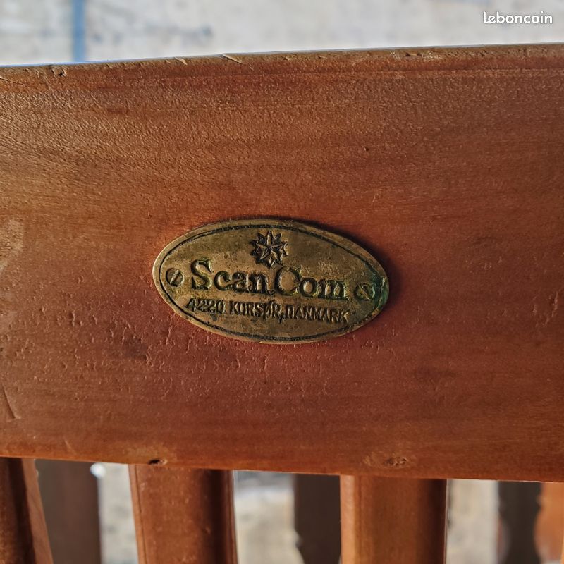 Lot de 4 chaises pliantes Scan Com (image 2)