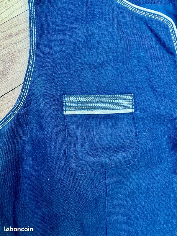 Robe Antonelle bleu marine (image 5)