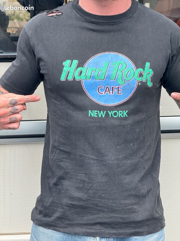 T-shirt Hard Rock Café Ottawa – Vintage Années 90 – Homme XL – Neuf