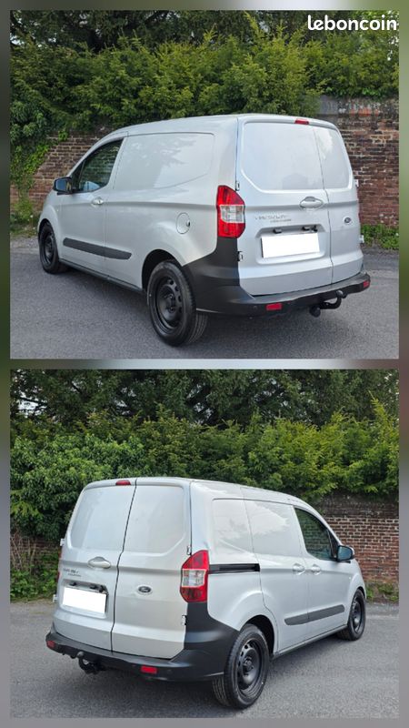 FORD TRANSIT COURIER UTILITAIRE 1.5 TDCI 75 Cv SERIE TREND CLIM AUTO-ATT-RAD-CAM-BLU (image 2)