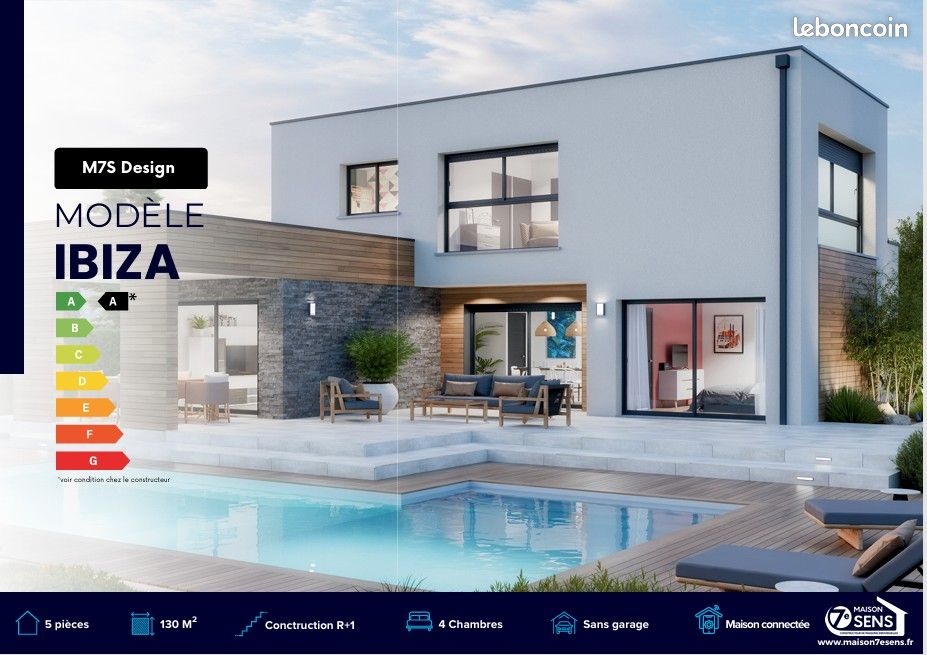 Maison 5 pièces 130 m² · à Grisy-Suisnes · 130 m² · 471 825 €