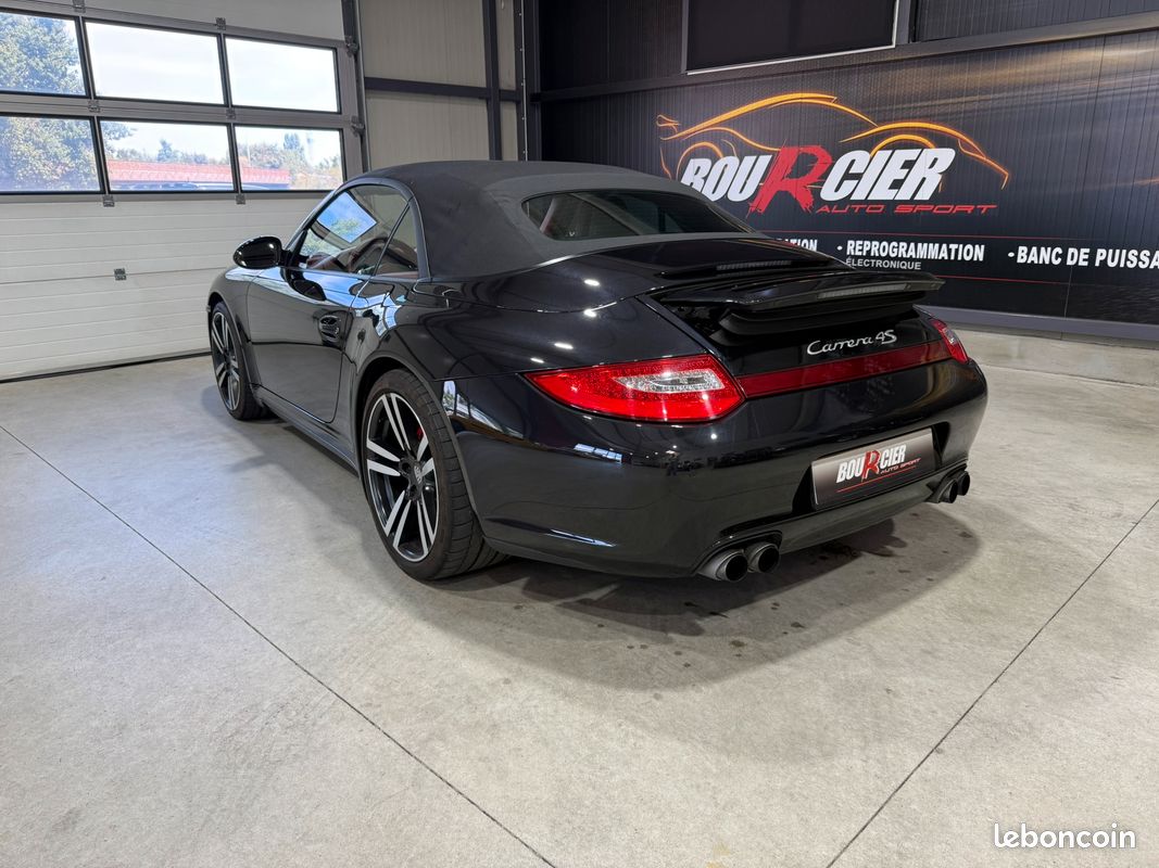 Porsche 997.2 Carrera 4S décapotable - Pack sport chrono plus, Pack Bose - (image 2)