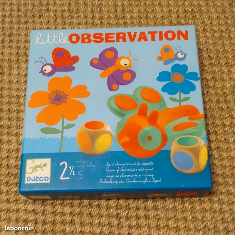 Jeu Djeco d'observation des couleurs (image 1)