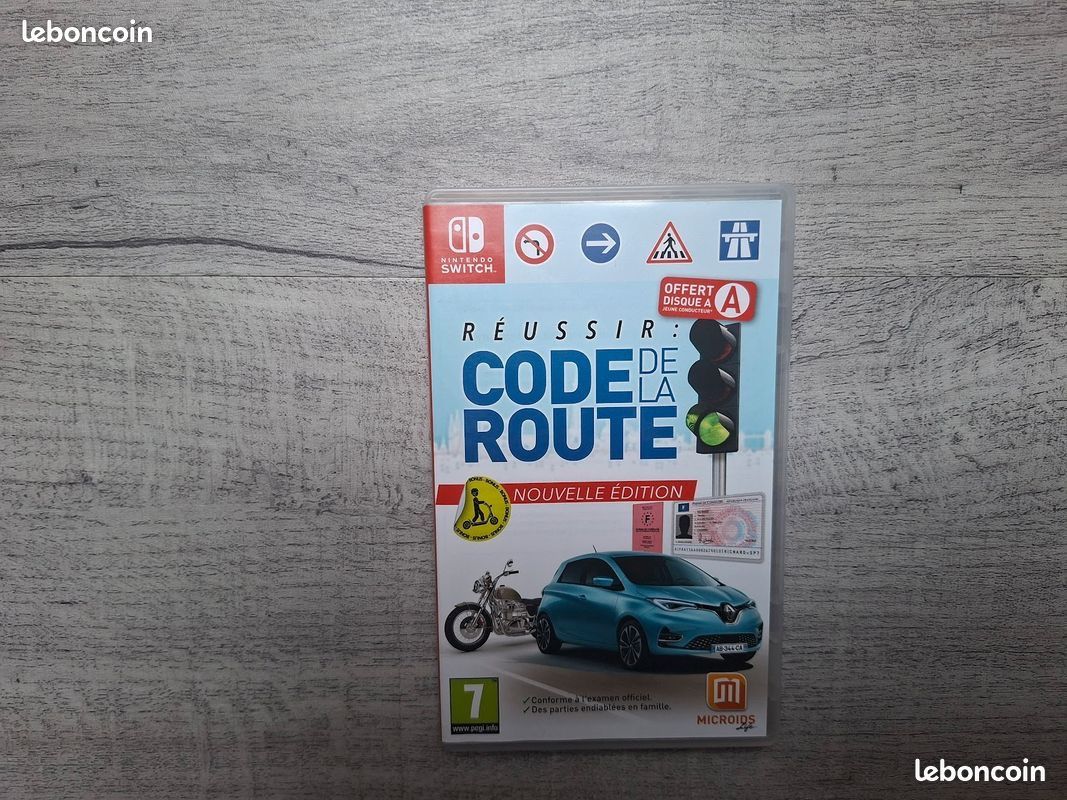 Code Jeux Video Jeux nintendo code de la route - Jeux vidéo