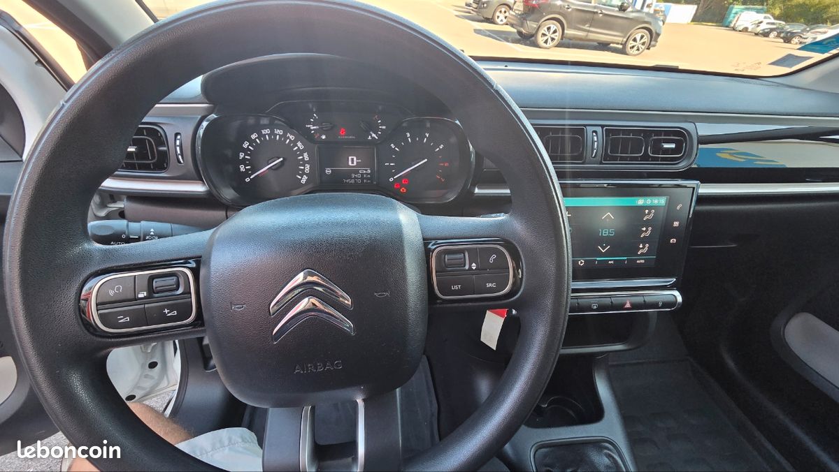 Citroën C3 1.6 BlueHDi 75 ch – 2018 – Très bon état – Clim / Écran tactile (image 6)