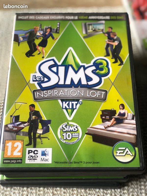 Lot de jeux Pc - Les Sims 2 et 3 (image 5)