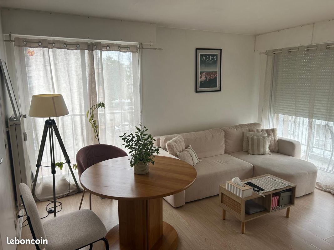Appartement 2 pièces 45 m² · à Rouen · 45 m² · 670 €/mois