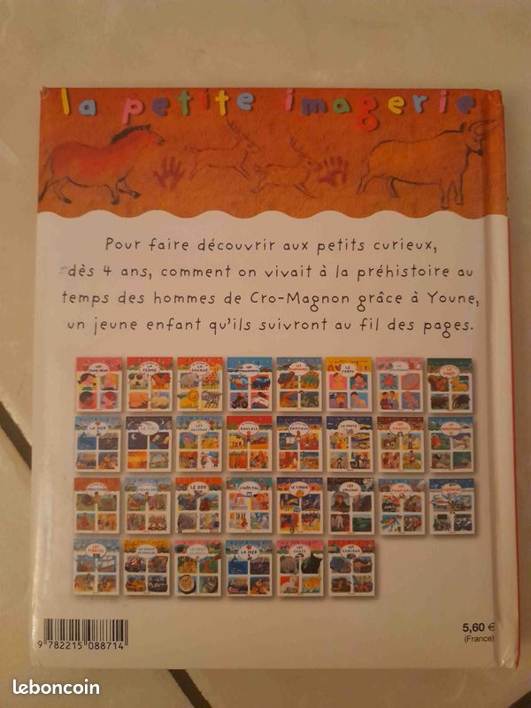 Livre - Au temps de la préhistoire - La petit imagerie (image 2)