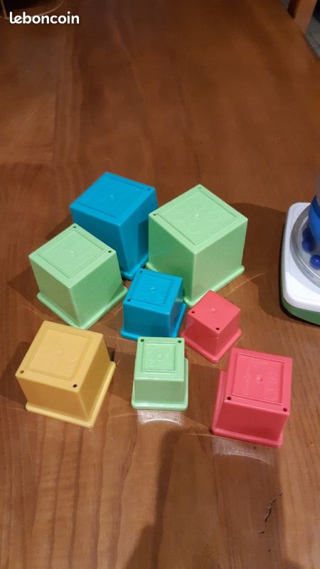 Culbuto Chicco et cubes à empiler (image 2)