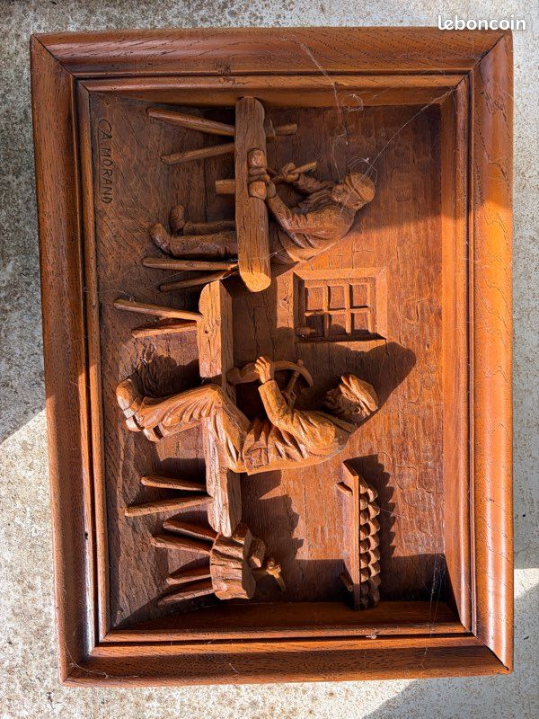 Lot de plusieurs tableaux en bois (image 6)