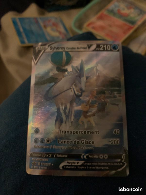 Carte Pokémon sylveroy Cavani du froid. V (image 1)