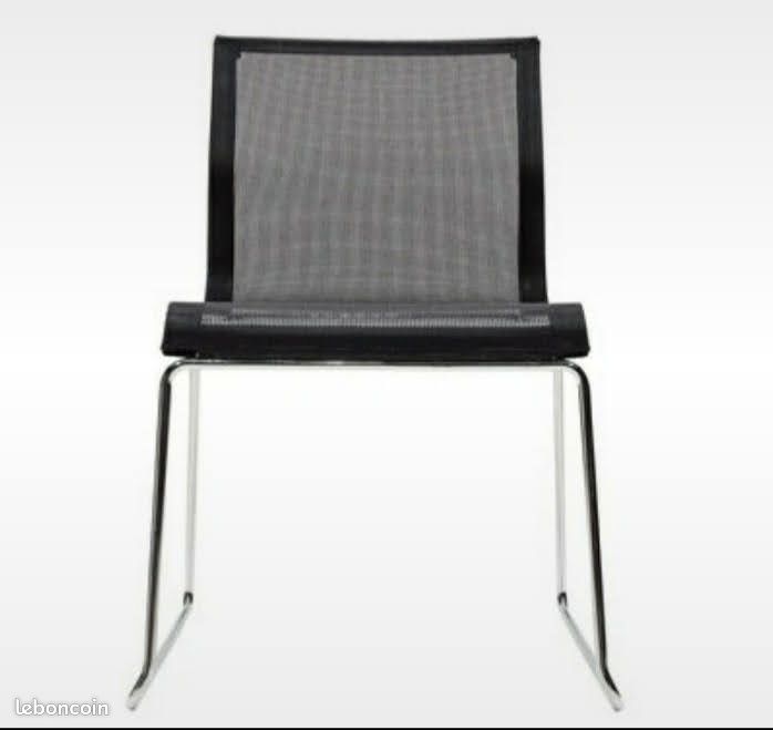2 Chaises stick ICF noires (image 4)
