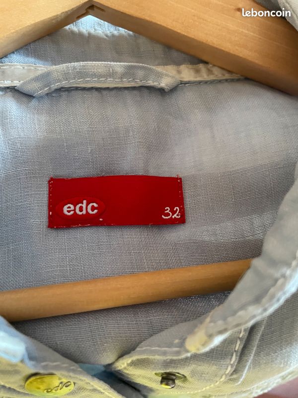 Robe coton jean’s bleu clair T32/34 (image 6)