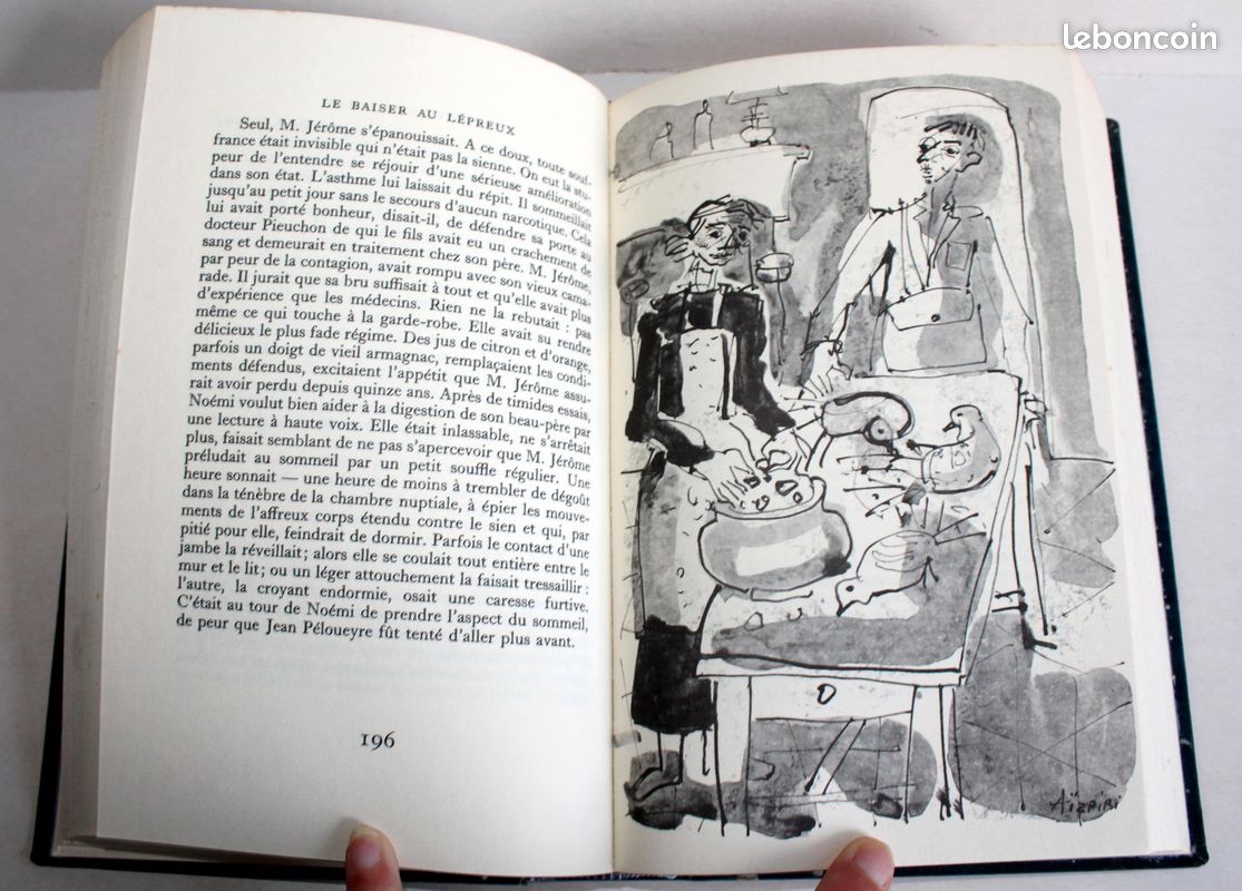 LES CHEFS D'OEUVRE DE FRANCOIS MAURIAC TOME I, ILLUSTRATIONS ORIGINALES de AIZPIRI, GRASSET (image 3)