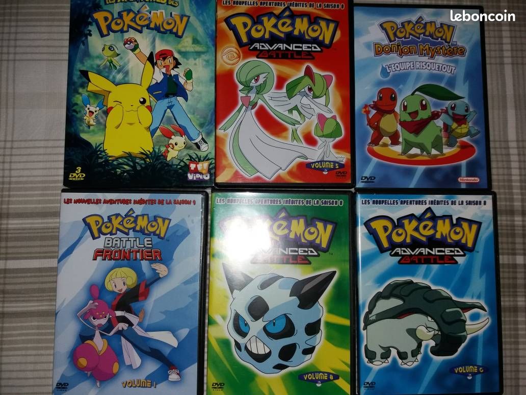 Lot de 11 DVD pokemon (image 1)