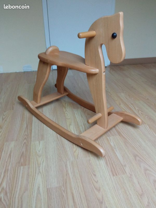 Cheval à bascule bois (image 3)
