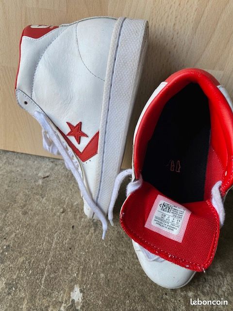 Converse en cuir pour enfant 37 (image 1)