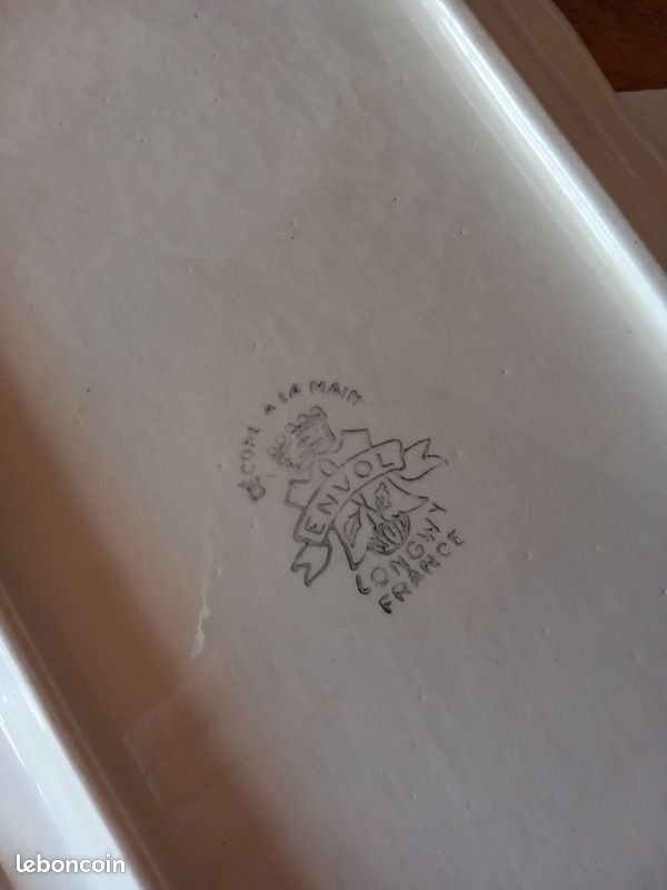 Plat à cake Longwy oiseaux (image 6)