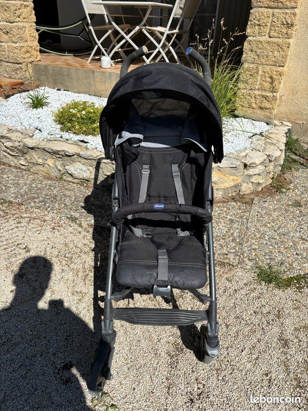 Poussette Bébé Poussette Canne Chicco Lite Way Poussette Canne