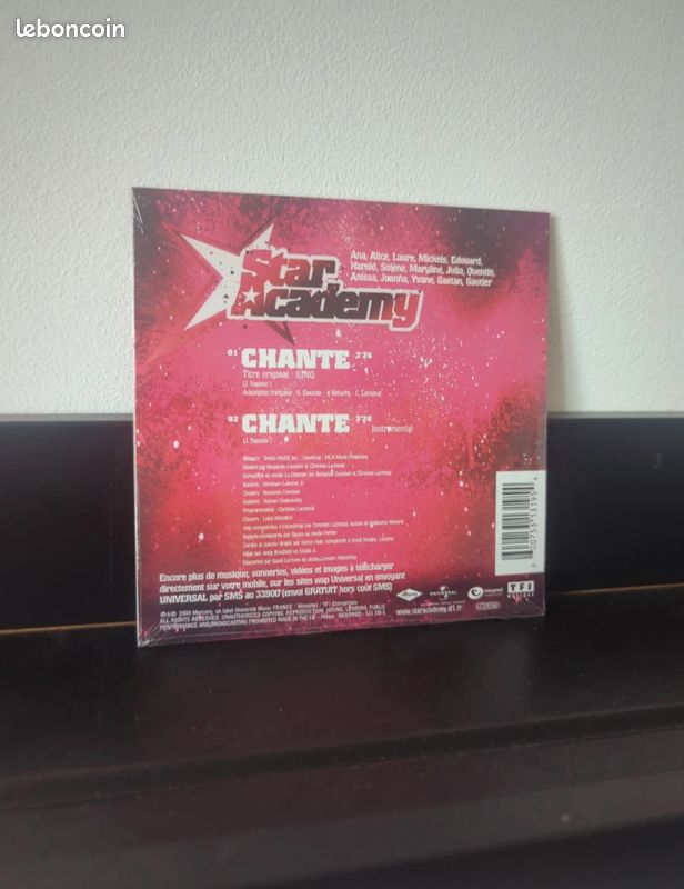 Star Academy - Chante (CD single) (image 2)